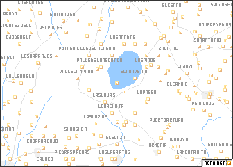 map of Isla del Cerro